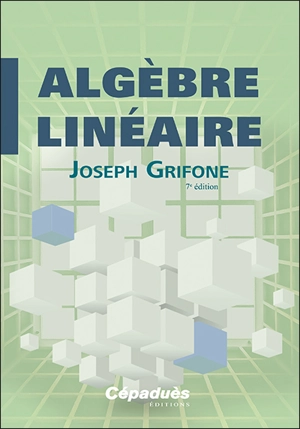 Algèbre linéaire - Joseph Grifone