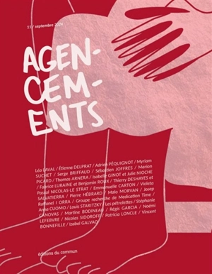 Agencements : recherches et pratiques sociales en expérimentation, n° 11