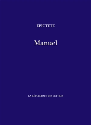 Manuel - Epictète