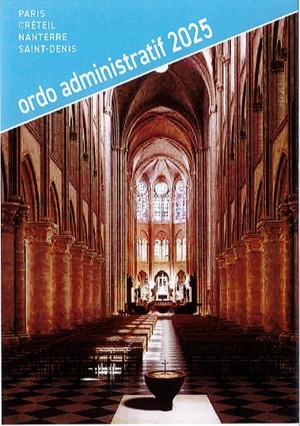 Ordo administratif 2025 - Collectif