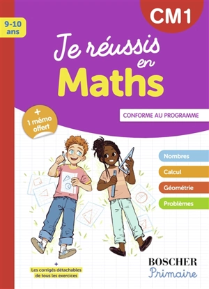 Je réussis en maths, CM1, 9-10 ans - Christine Cuttoli