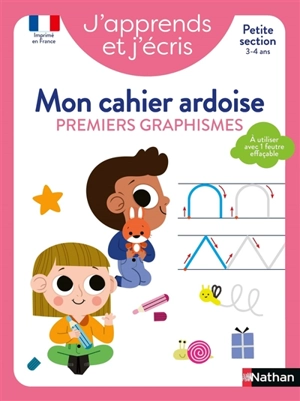 J'apprends et j'écris : premiers graphismes : petite section, 3-4 ans - Christophe Loupy