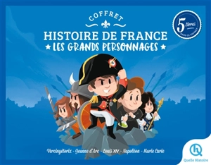 Coffret histoire de France : les grands personnages - Patricia Crété-Bétry