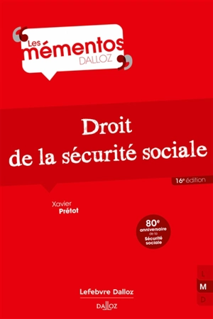 Droit de la sécurité sociale - Xavier Prétot