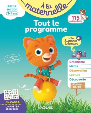 A la maternelle, petite section, 3-4 ans : tout le programme : conforme au programme - Marie-Françoise Mornet