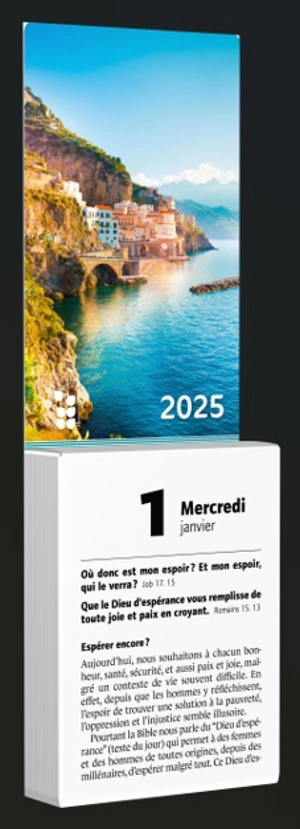 Calendrier “La bonne semence” 2025 : Support pliant - Collectif