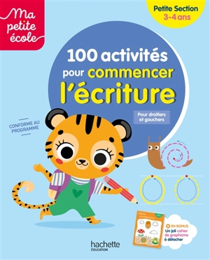 100 activités pour commencer l'écriture : petite section, 3-4 ans - Marion Fallot