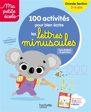 100 activités pour bien écrire les lettres minuscules : grande section - Marion Fallot