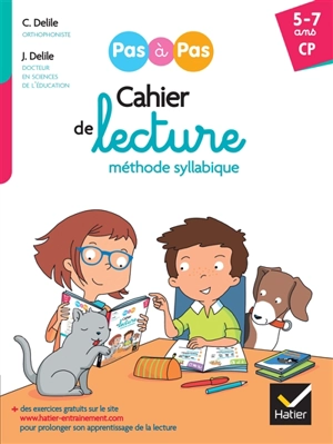 Mon cahier de lecture méthode syllabique : CP, 5-7 ans - Clémentine Delile