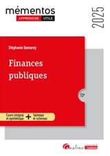 Finances publiques : 2025 - Stéphanie Damarey