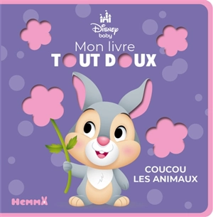 Disney baby : mon livre tout doux : coucou les animaux - Walt Disney company