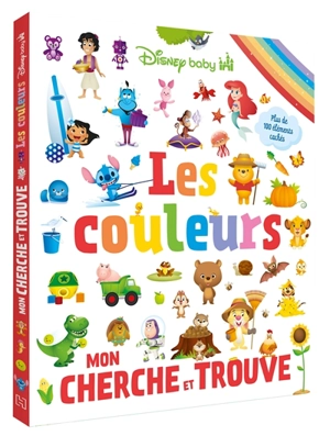 Les couleurs : mon cherche et trouve : plus de 100 éléments cachés - Walt Disney company