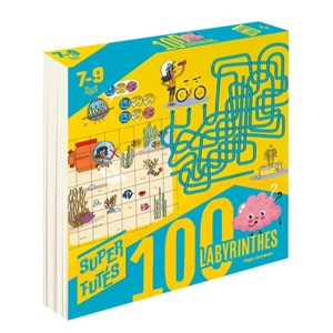 100 labyrinthes : 7-9 ans - Sandra Lebrun