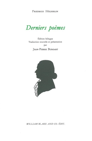 Derniers poèmes - Friedrich Hölderlin