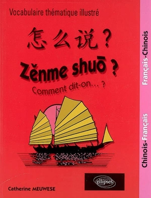 Zenme shuo ? Comment dit-on... ? : vocabulaire thématique illustré : chinois-français, français-chinois - Catherine Meuwese