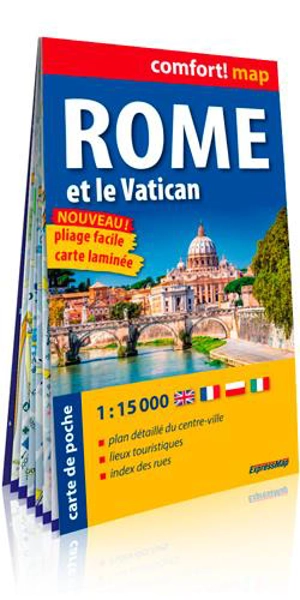 ROME ET LE VATICAN 1/15.000 (CARTE FORMAT DE POCHE - Collectif