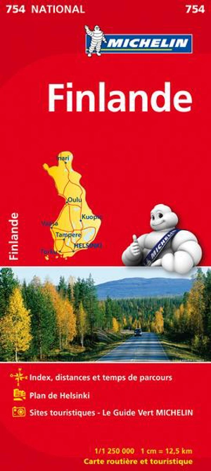 CARTE NATIONALE FINLANDE / FINLAND - Collectif