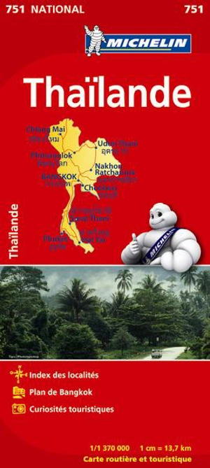 CARTE NATIONALE THAILANDE / THAILAND - Collectif