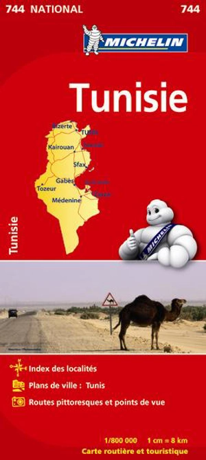 CARTE NATIONALE TUNISIE / TUNISIA - Collectif