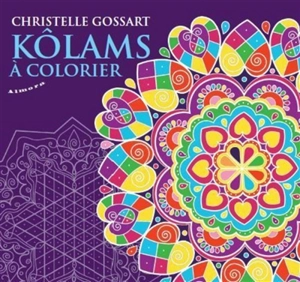 Kôlams à colorier - Christelle Gossart