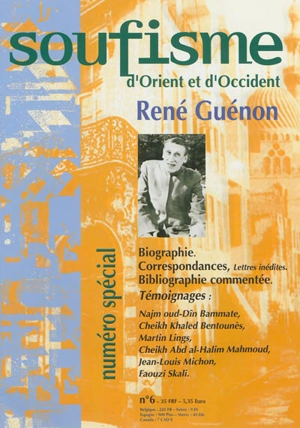 Soufisme d'Orient et d'Occident, n° 6. René Guénon