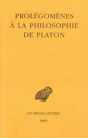 Prolégomènes à la philosophie de Platon