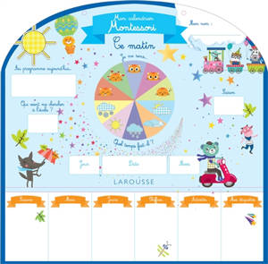 Mon calendrier Montessori - Laurane Gautier