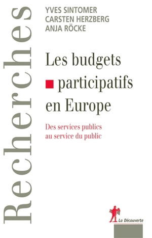 Les budgets participatifs en Europe : des services publics au service du public