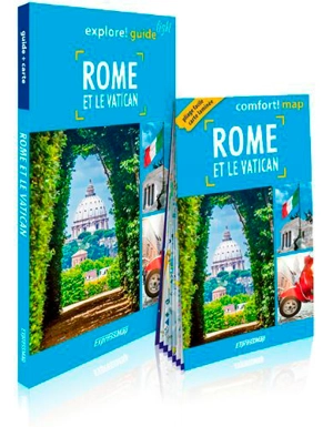 Rome et le Vatican : guide + carte - Anna Nowakowska