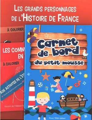 Les grands personnages de l'histoire de France : à colorier - Anne Charlotte Larroque