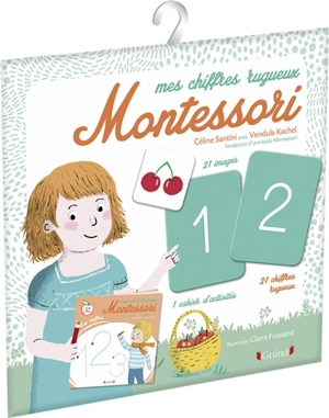 Mes chiffres rugueux Montessori - Céline Santini