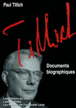 Documents biographiques - Paul Tillich