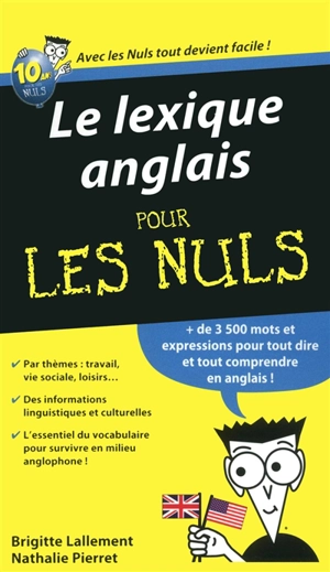 Le lexique anglais pour les nuls - Brigitte Lallement