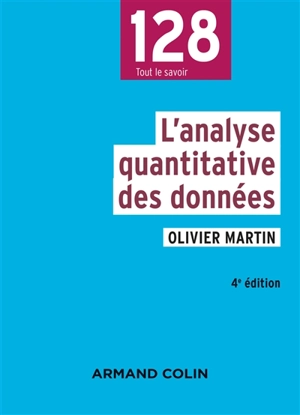 L'analyse quantitative des données - Olivier Martin