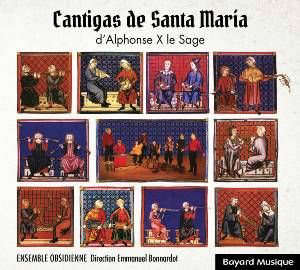 Cantigas de Santa María d'Alphonse X le Sage - Obsidienne (ensemble vocal)