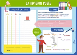 La division posée