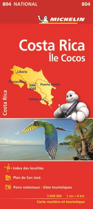 CARTE NATIONALE COSTA RICA - ILE COCOS - Collectif