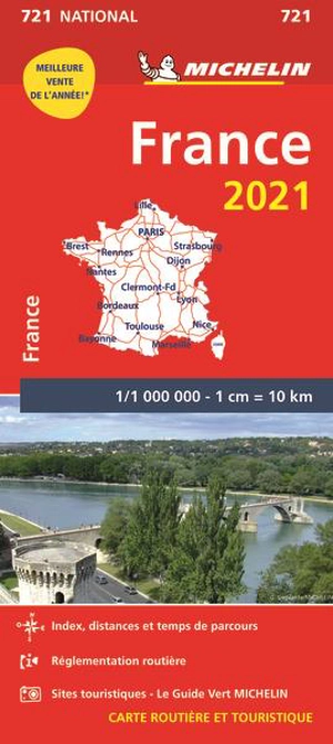CARTE NATIONALE FRANCE 2021 - Collectif