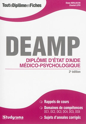 DEAMP, diplôme d'Etat d'aide médico-psychologique - Diane Berlucchi