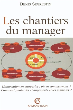 Les chantiers du manager : l'innovation en entreprise, où en sommes-nous ? Comment piloter les changements et les maîtriser ? - Denis Segrestin