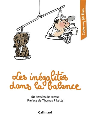 Les inégalités dans la balance : 60 dessins de presse