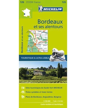 CARTE ZOOM BORDEAUX ET SES ALENTOURS - Collectif