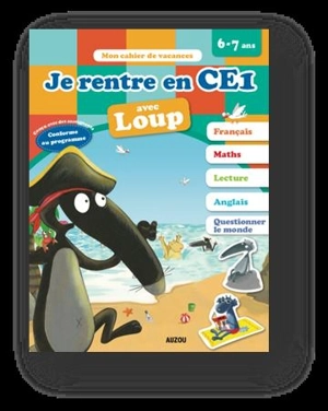 Mon cahier de lecture avec loup