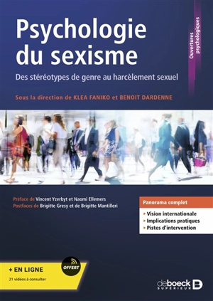 Psychologie du sexisme : des stéréotypes de genre au harcèlement sexuel