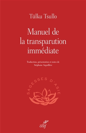 Manuel de la transparution immédiate - Tülku Tsullo