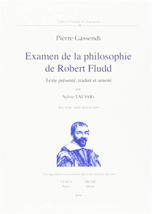 Examen de la philosophie de Robert Fludd - Pierre Gassendi