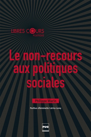 Le non-recours aux politiques sociales - Philippe Warin