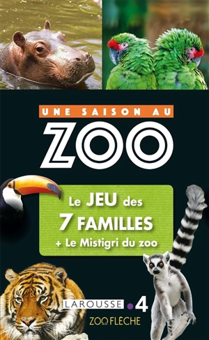Le jeu des 7 familles + le mistigri du zoo : une saison au zoo - Cyril Hue