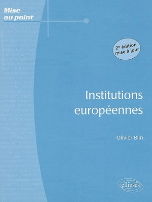 Institutions européennes - Olivier Blin