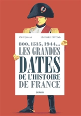 800, 1515, 1944... : les grandes dates de l'histoire de France - Anne Jonas